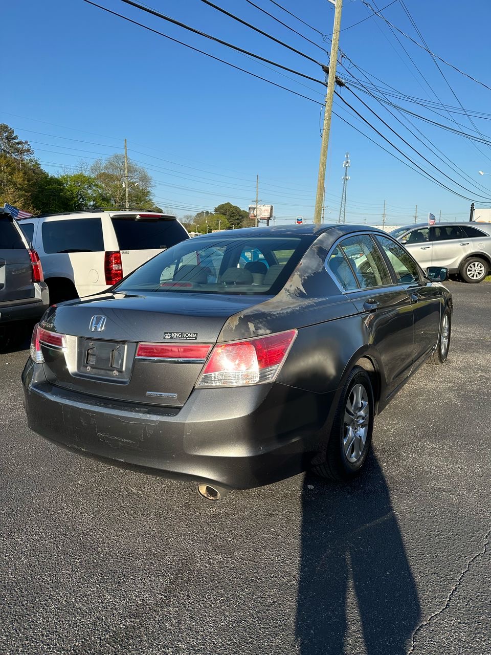 
								Honda Accord SE Sedan Gray 2011 full									