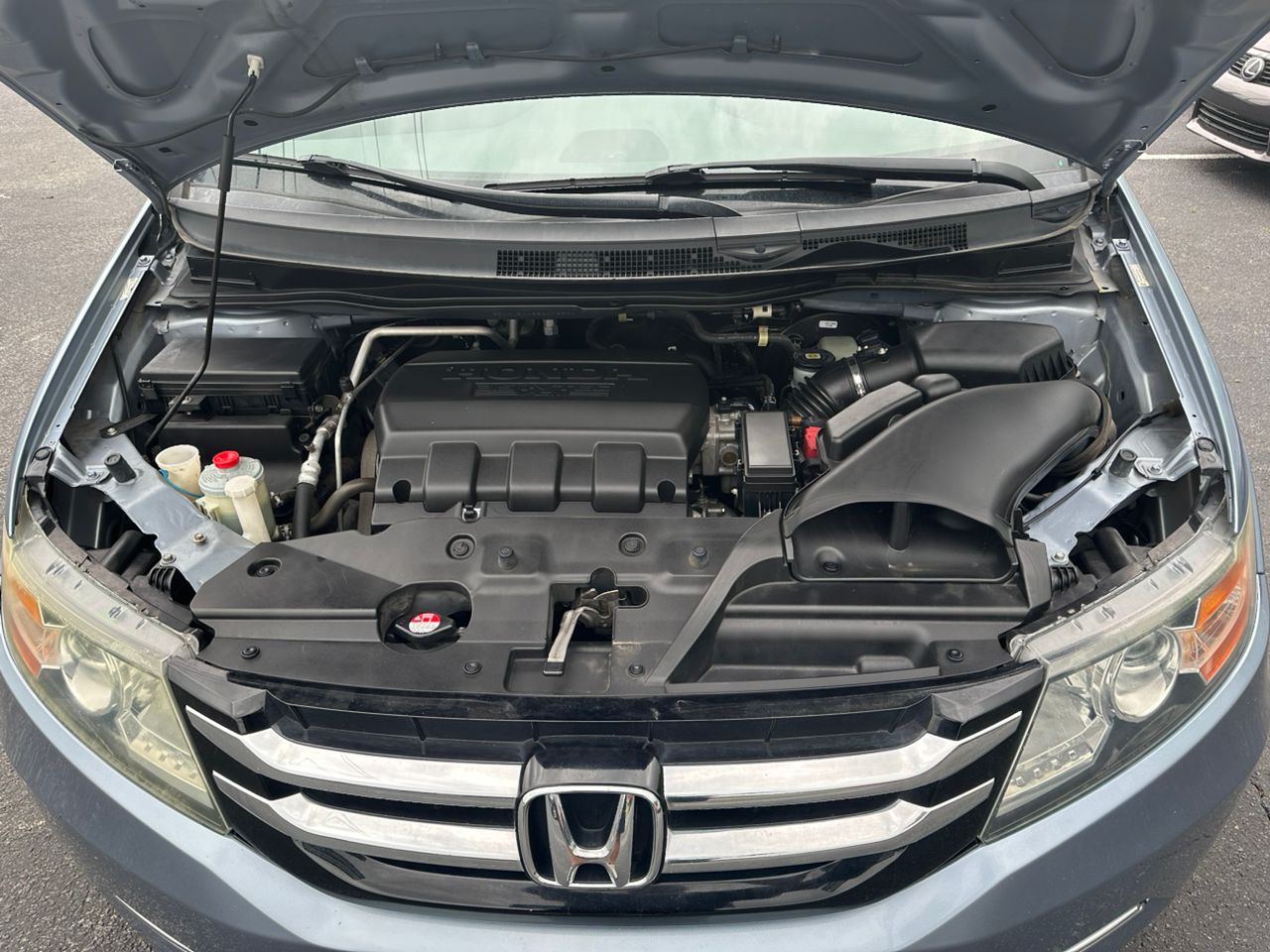 
								Honda Odyssey EX Blue 2014 full									