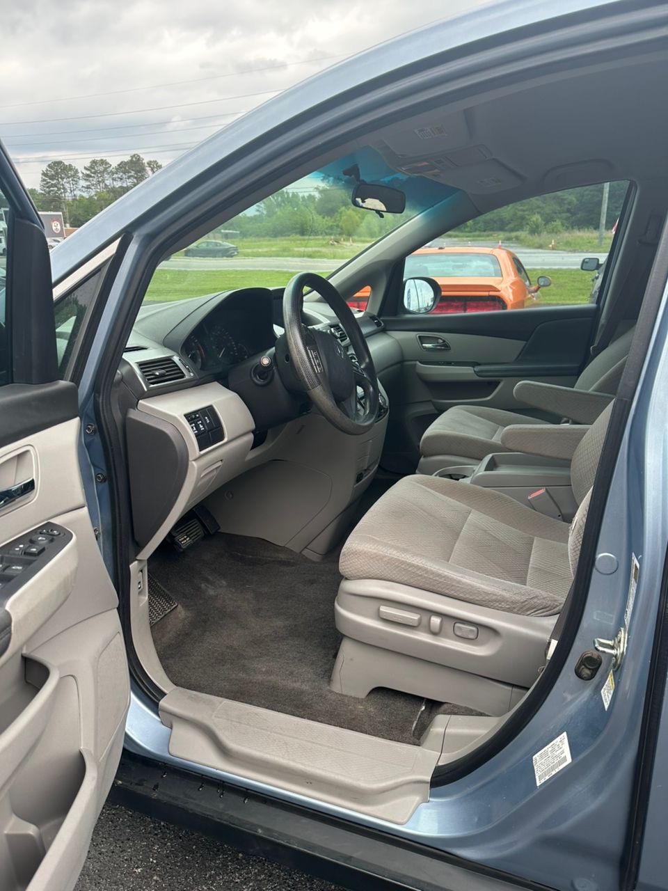 
								Honda Odyssey EX Blue 2014 full									