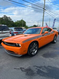 Dodge Challenger Orange 2012