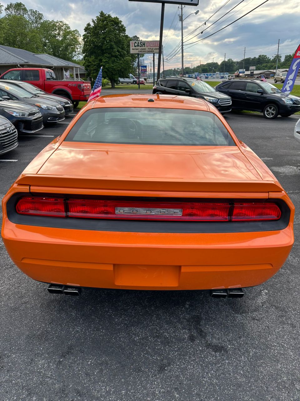 
								Dodge Challenger Orange 2012 full									