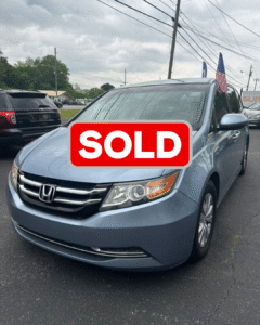 Honda Odyssey EX Blue 2014