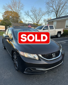 Honda Civic Ex Gray 2013
