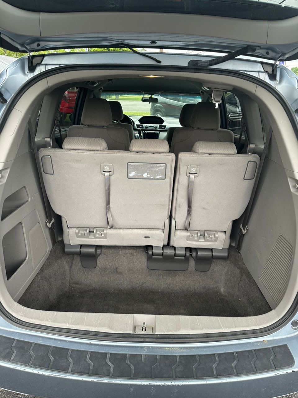 
								Honda Odyssey EX Blue 2014 full									