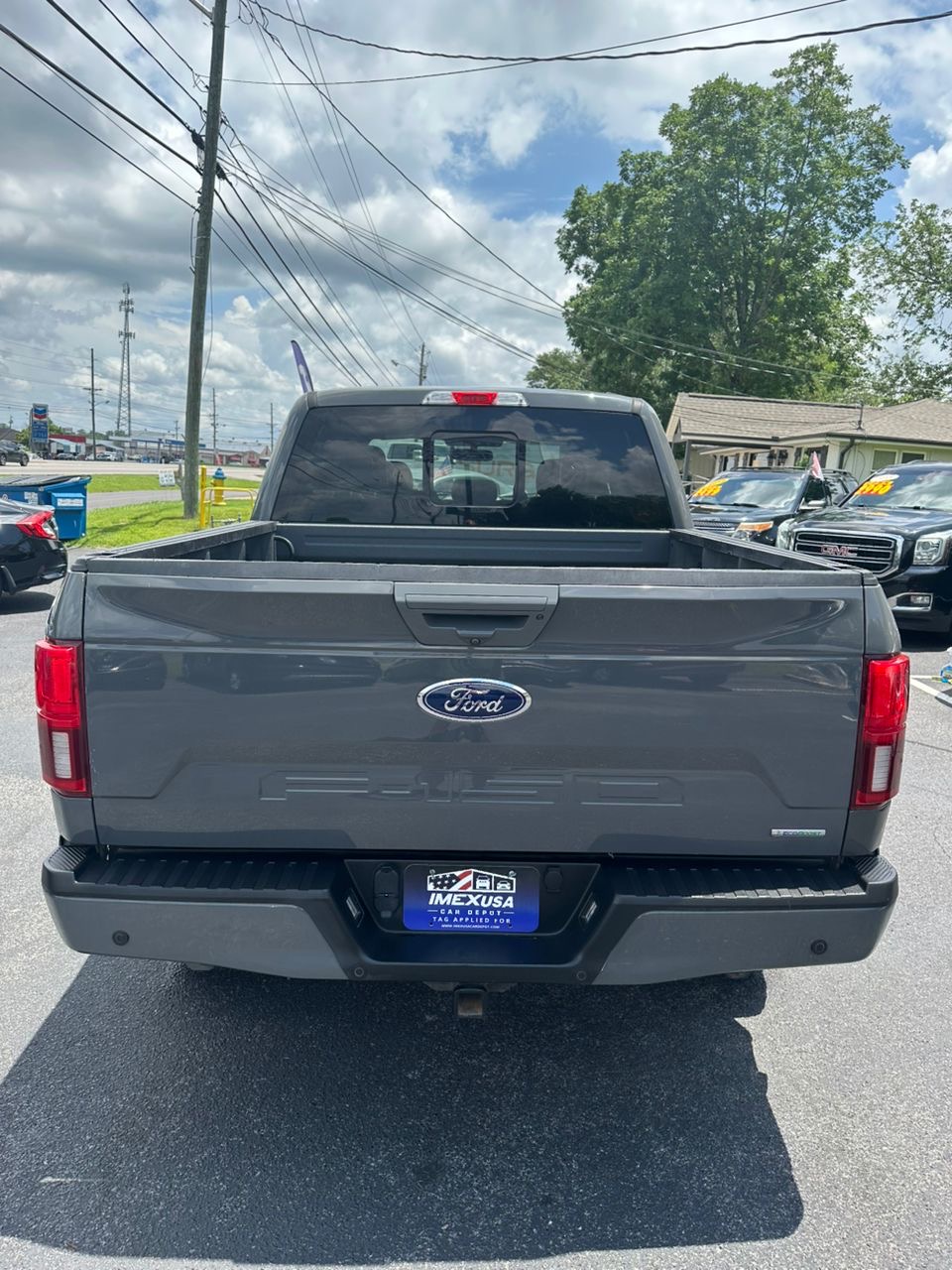 
								Ford F150 Lariat Gray 2018 full									