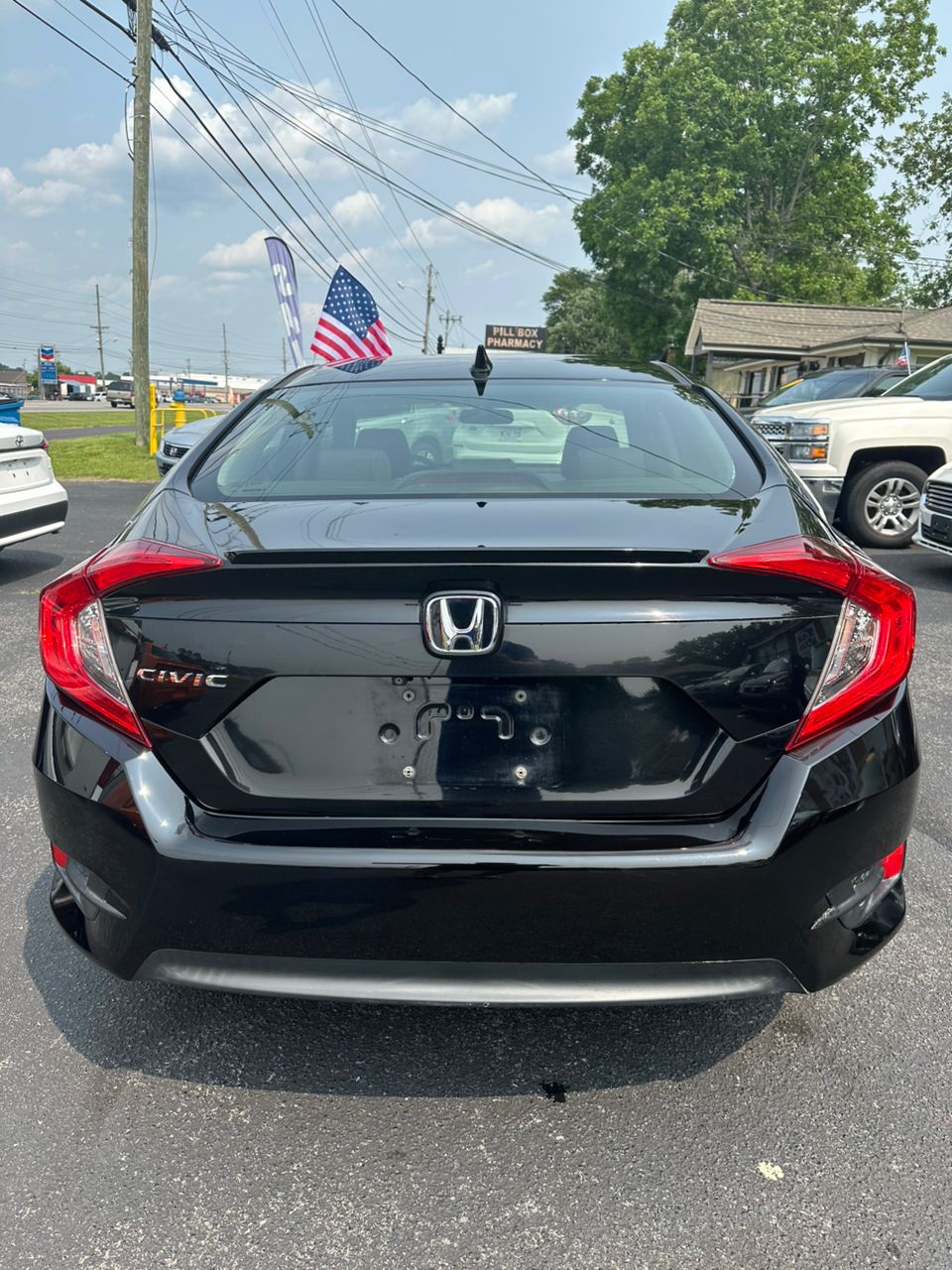 
								Honda Civic Black 2016 full									