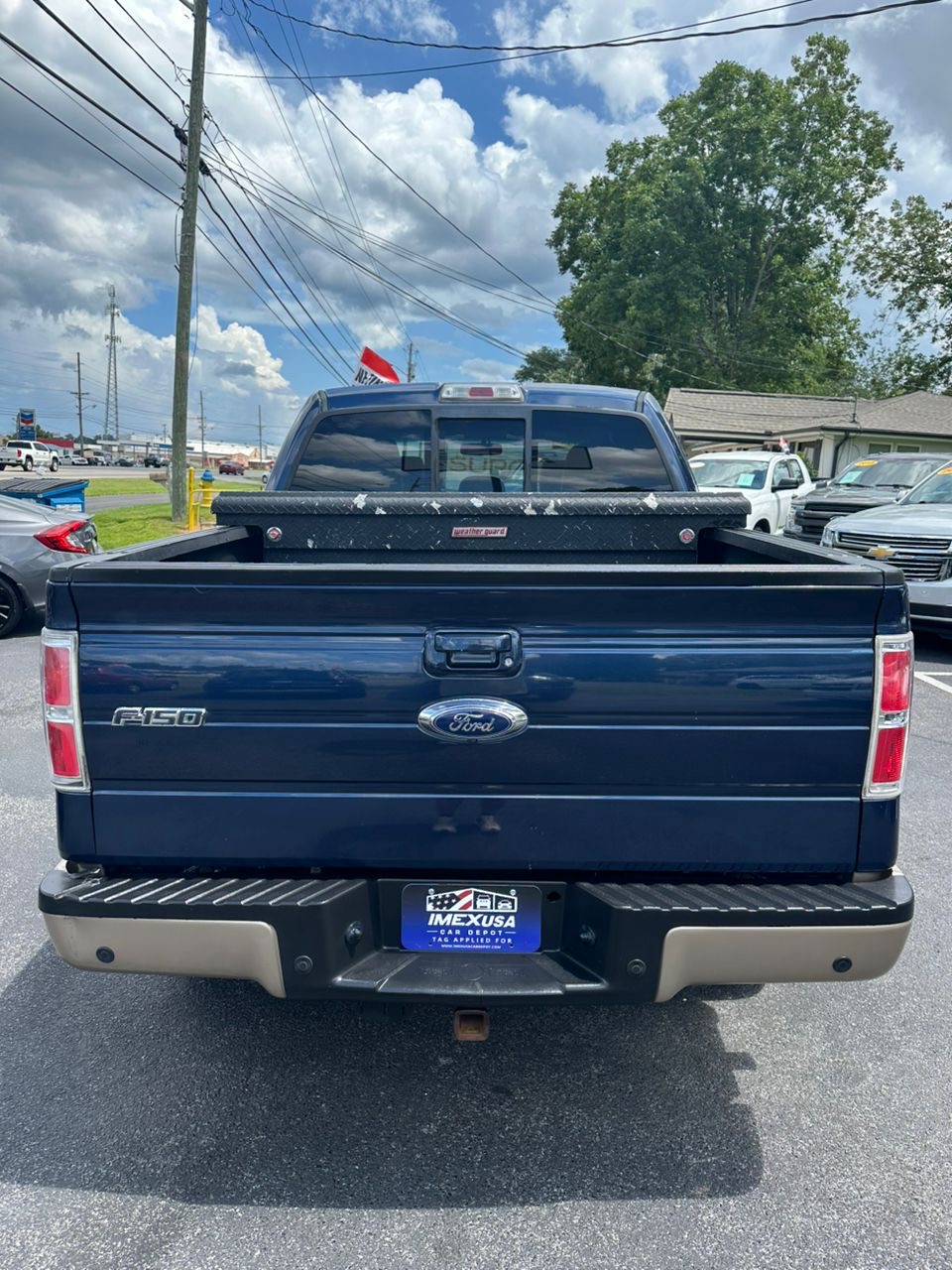 
								Ford F150 Lariat 2013 Blue full									