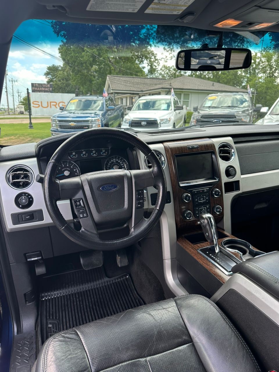 
								Ford F150 Lariat 2013 Blue full									