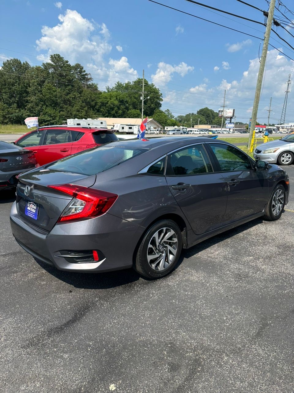 
								Honda Civic Sedan EX Gray 2016 full									