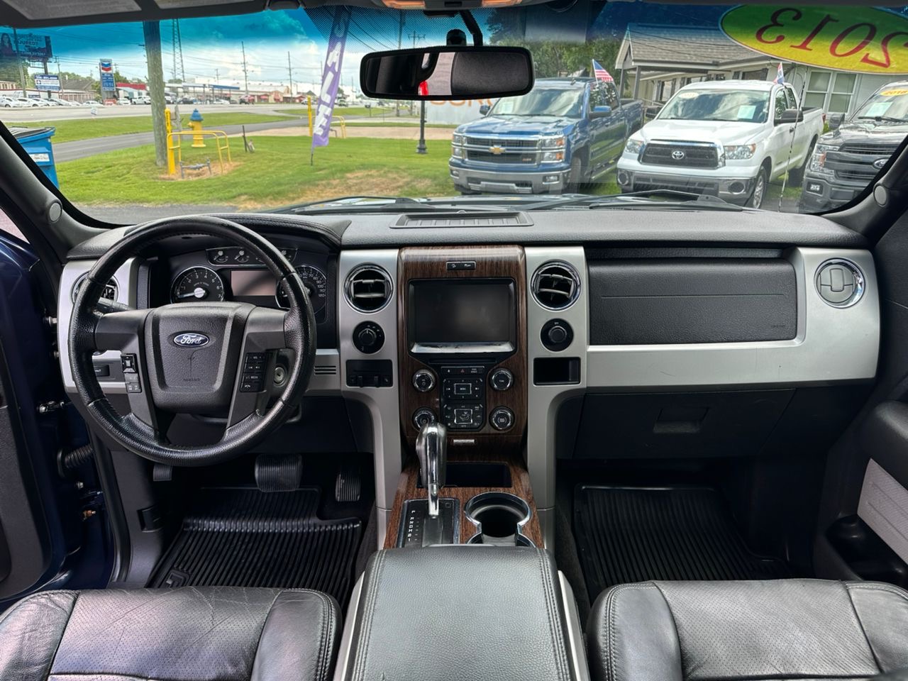 
								Ford F150 Lariat 2013 Blue full									