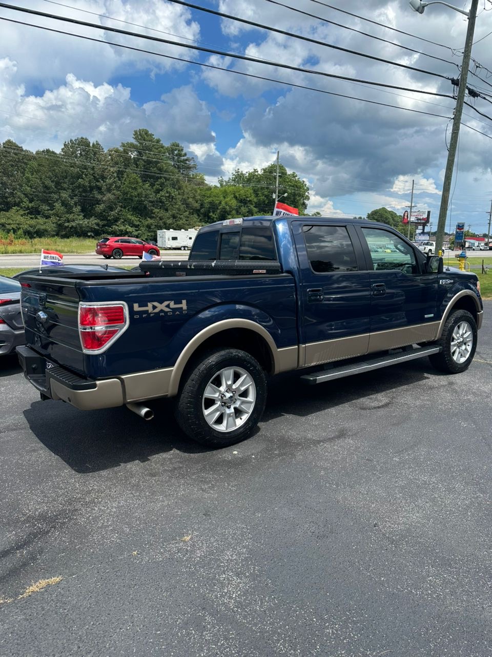 
								Ford F150 Lariat 2013 Blue full									
