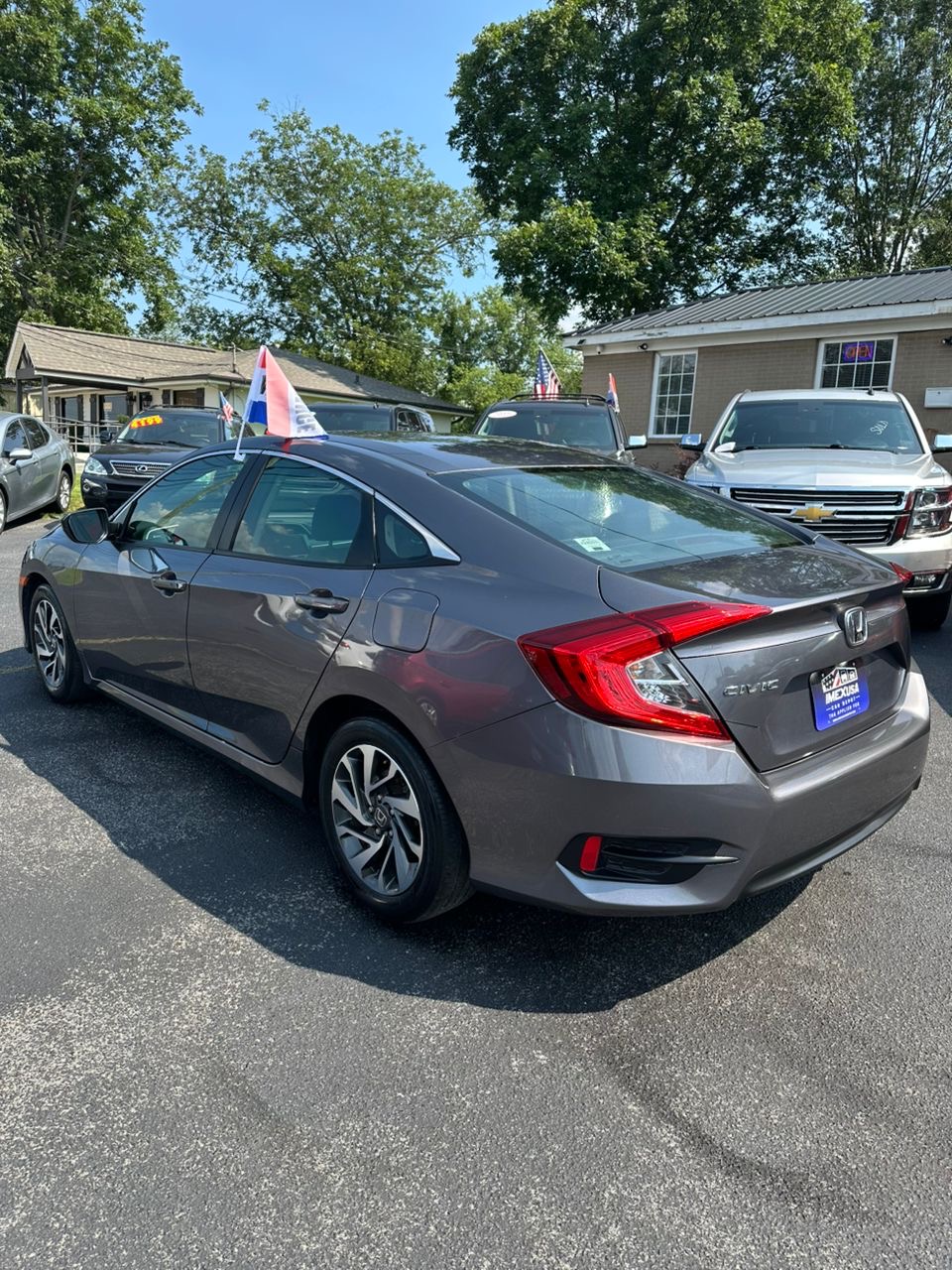 
								Honda Civic Sedan EX Gray 2016 full									