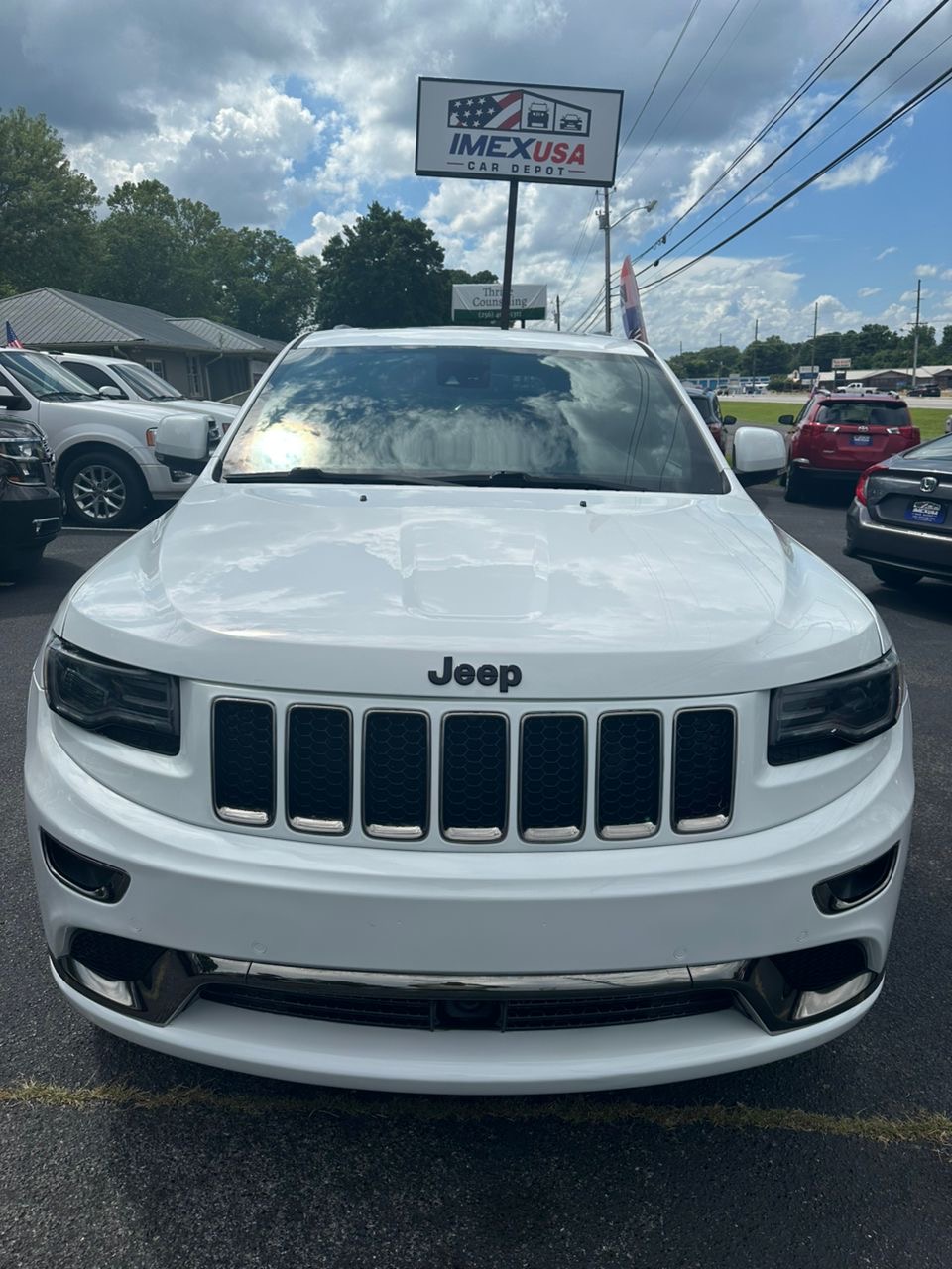 
								Jeep Grand Cherokee High Altitude White full									