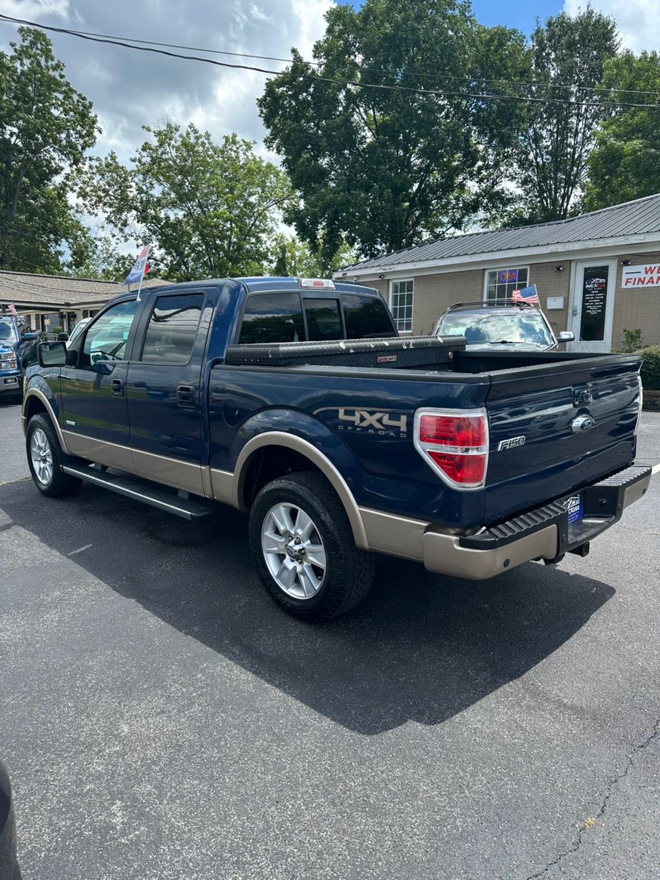 
								Ford F150 Lariat 2013 Blue full									