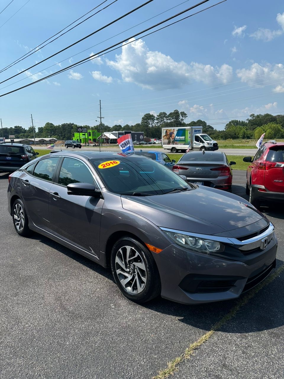 
								Honda Civic Sedan EX Gray 2016 full									