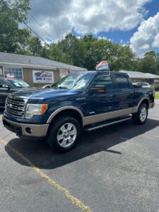Ford F150 Lariat 2013 Blue