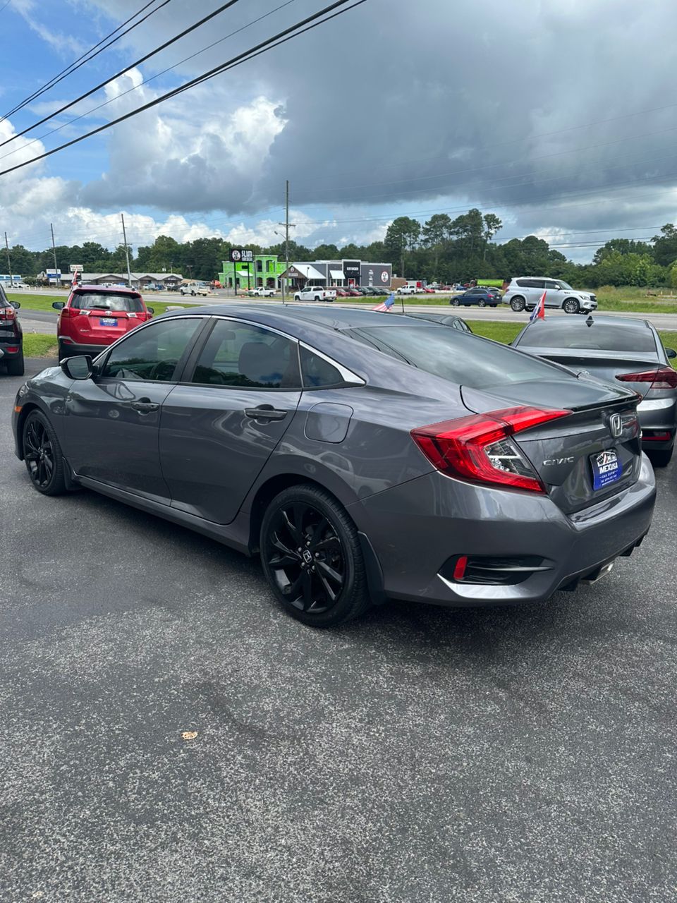 
								Honda Civic Sedan Sport Gray 2019 full									