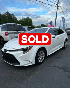 Toyota Corolla LE White 2020