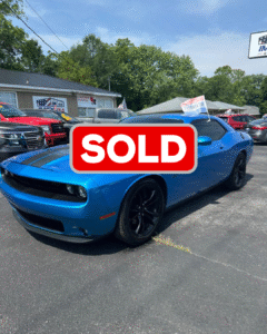 Dodge Challenger R/T Coupe 2D Blue