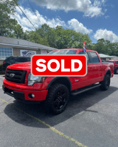 Ford F150 SuperCrew Cab FX4 Red 2013