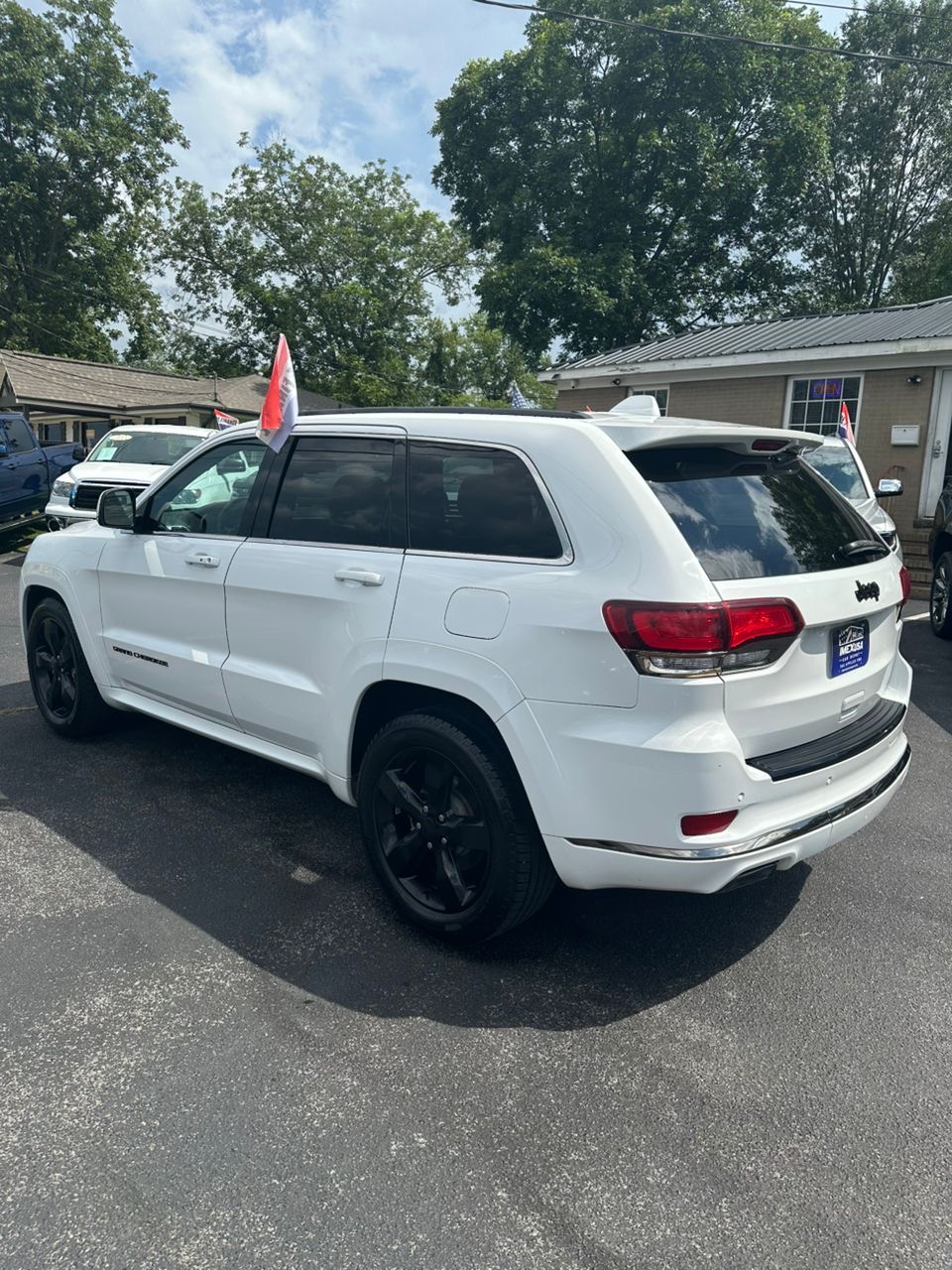 
								Jeep Grand Cherokee High Altitude White full									
