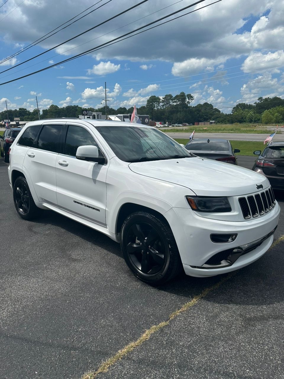 
								Jeep Grand Cherokee High Altitude White full									