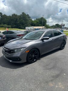 Honda Civic Sedan Sport Gray 2019