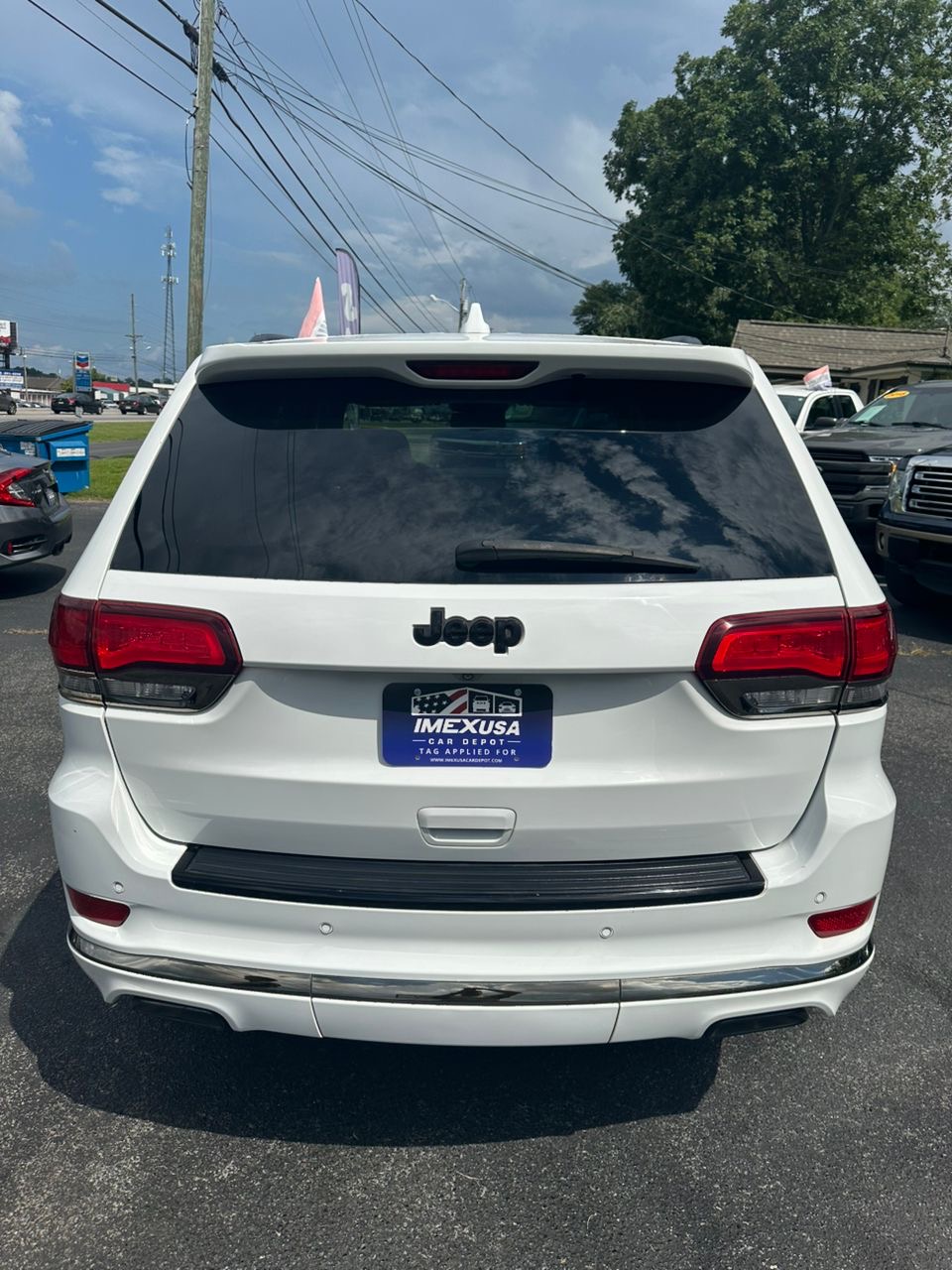 
								Jeep Grand Cherokee High Altitude White full									