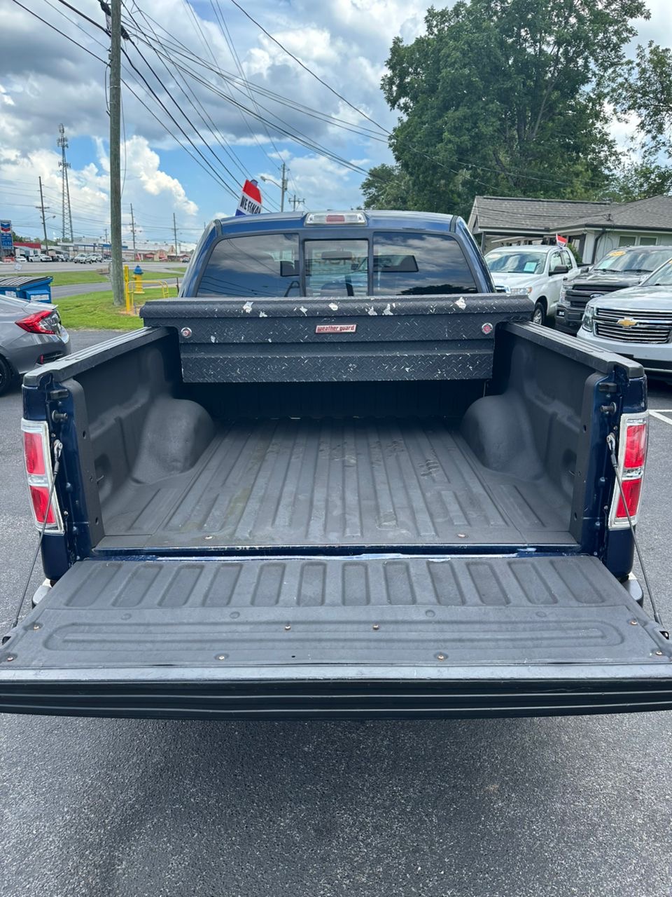 
								Ford F150 Lariat 2013 Blue full									