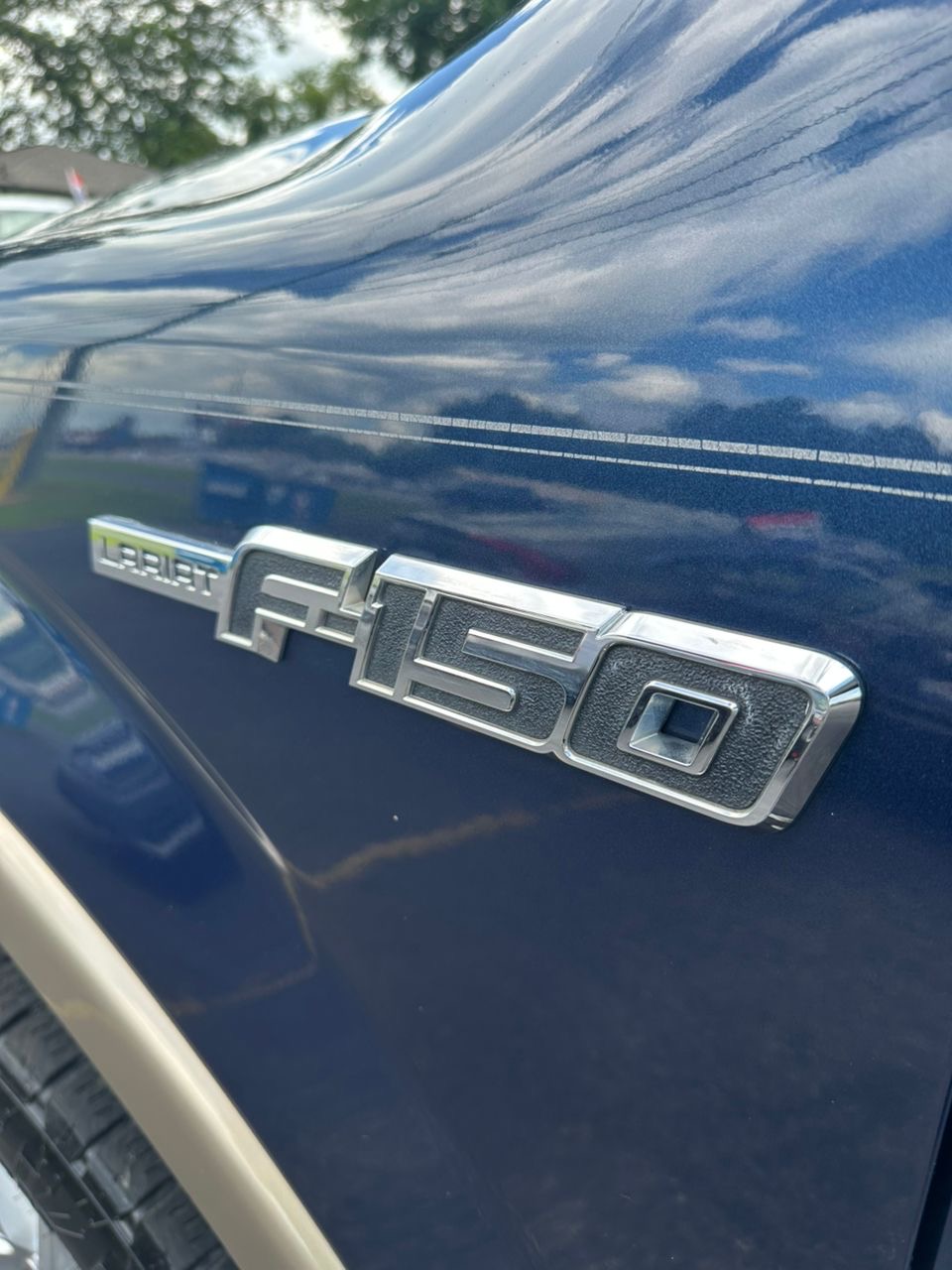 
								Ford F150 Lariat 2013 Blue full									