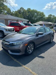Honda Civic Sedan EX Gray 2016