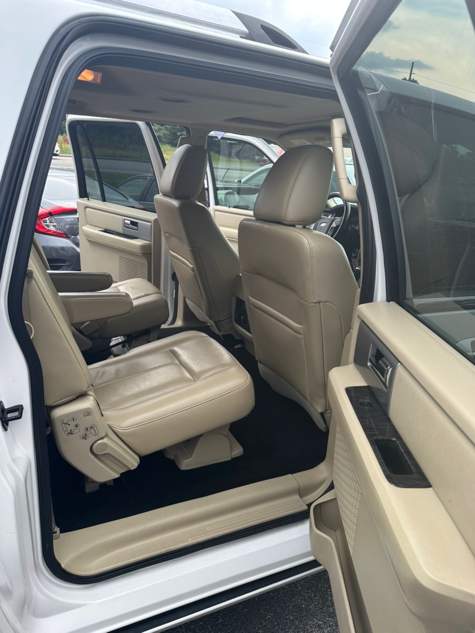 
								Ford Expedition EL Limited White 2017 full									