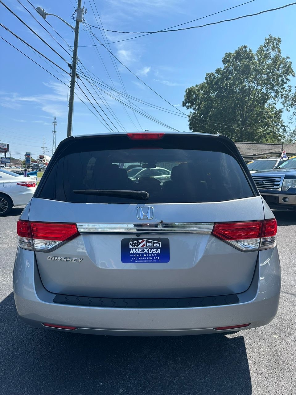 
								Honda Odyssey EX-L 2016 Silver full									