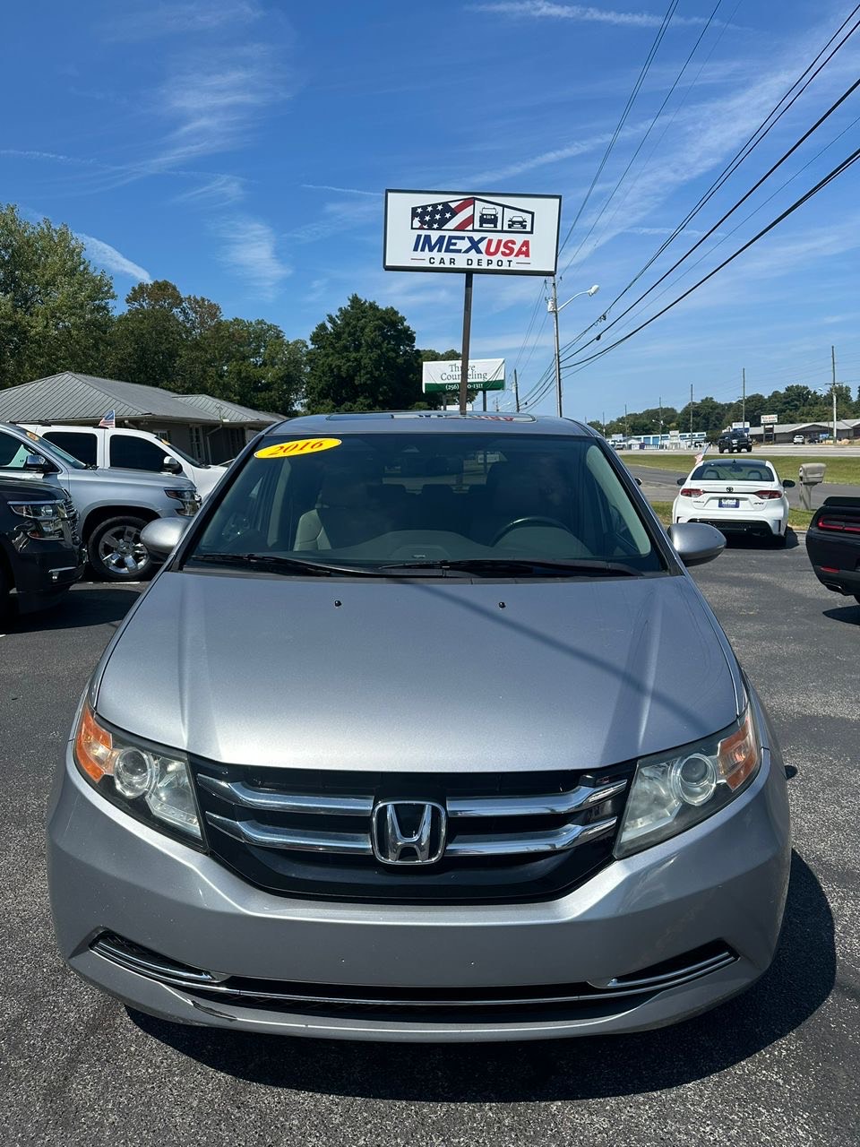 
								Honda Odyssey EX-L 2016 Silver full									