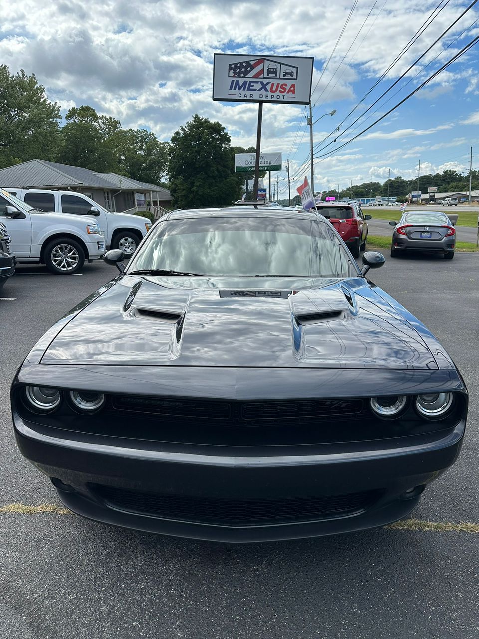 
								Dodge Challenger R/T Gray 2018 full									