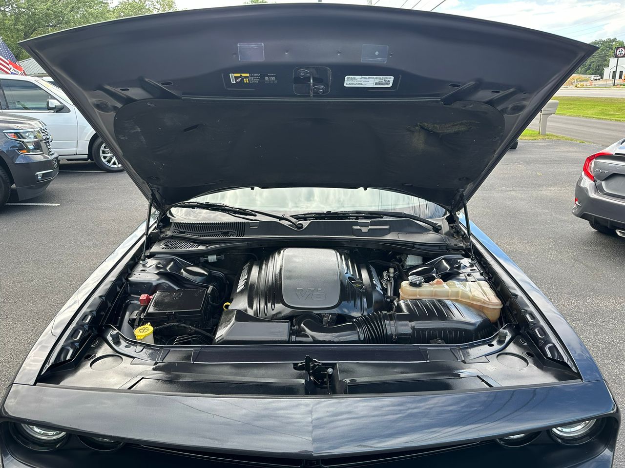 
								Dodge Challenger R/T Gray 2018 full									