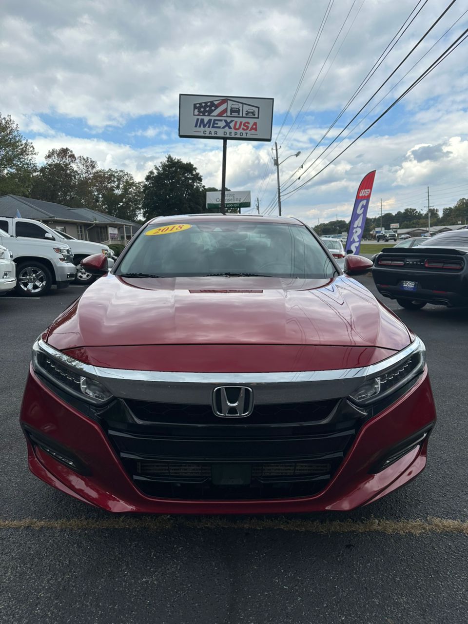 
								Honda Accord Sedan EX Red 2018 full									