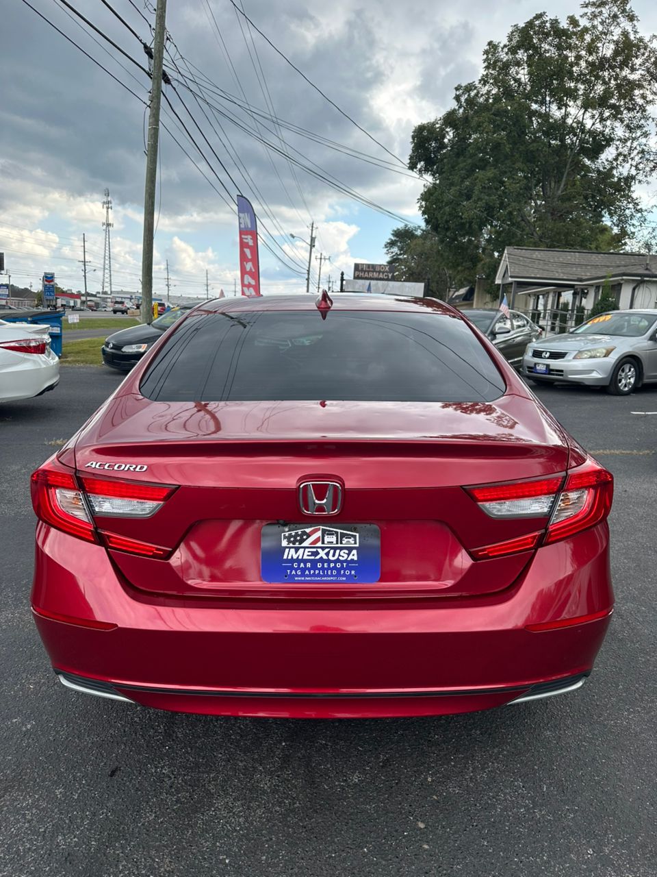 
								Honda Accord Sedan EX Red 2018 full									