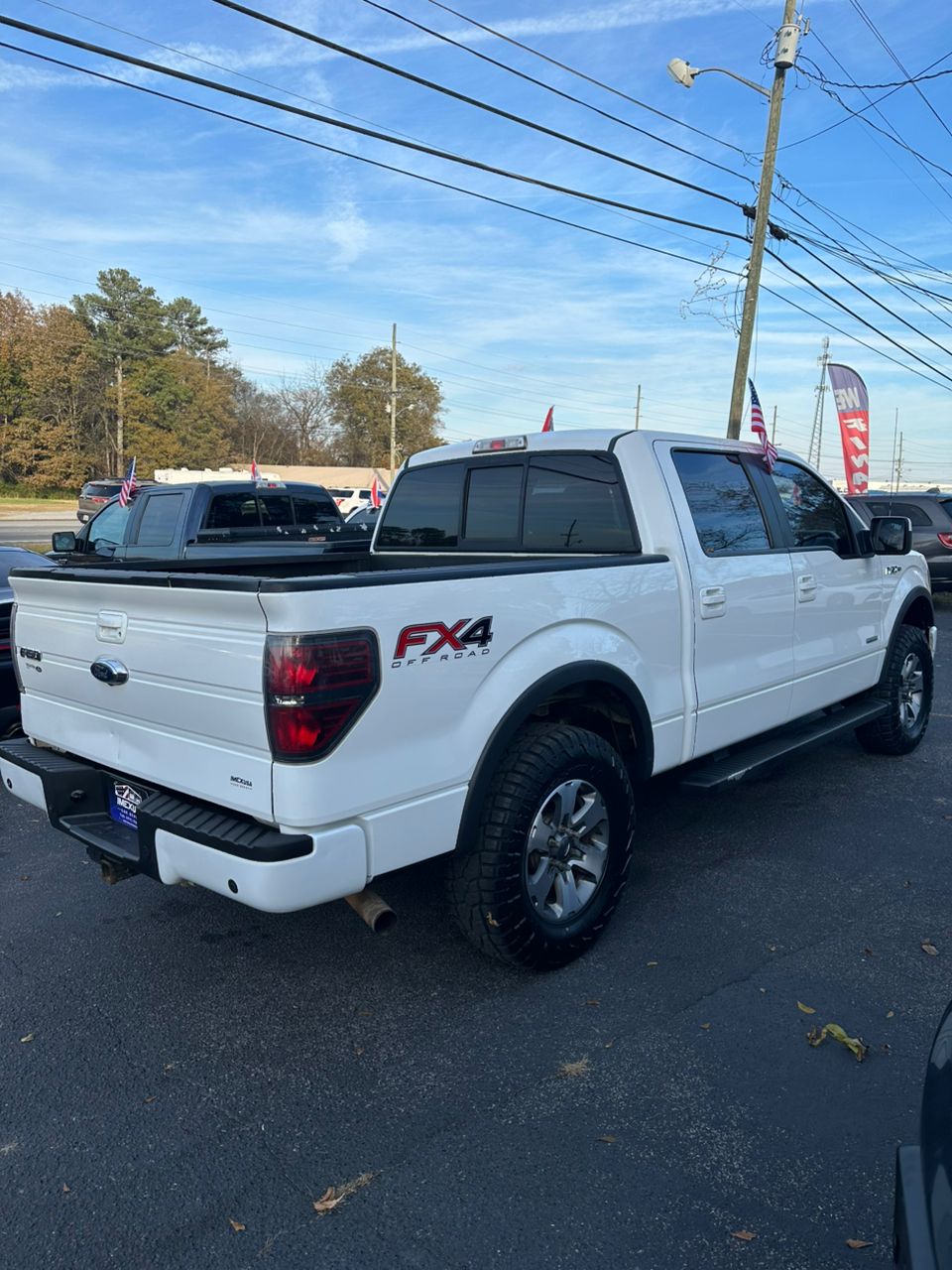 
								Ford F150 SuperCrew Cab FX4 2013 White full									