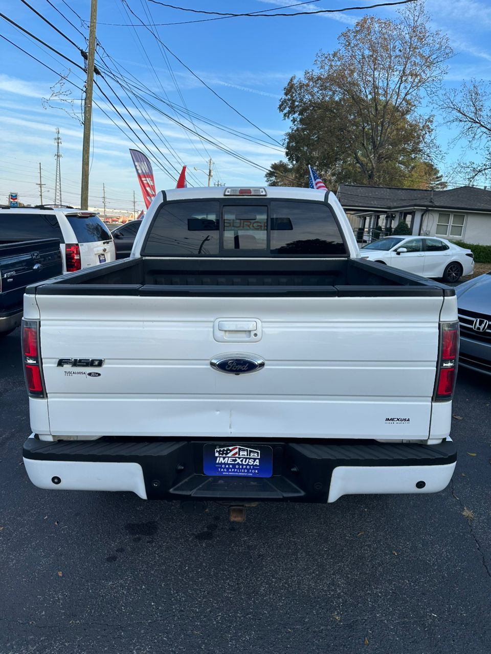 
								Ford F150 SuperCrew Cab FX4 2013 White full									