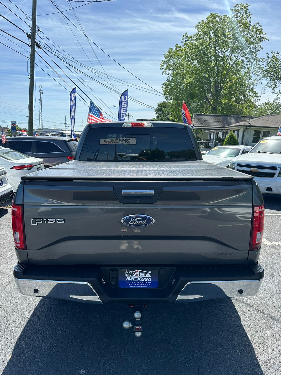 
								Ford F150 SuperCrew Cab XLT Pickup  Gray 2015 full									
