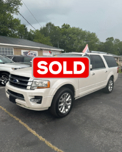 Ford Expedition EL Limited White 2017