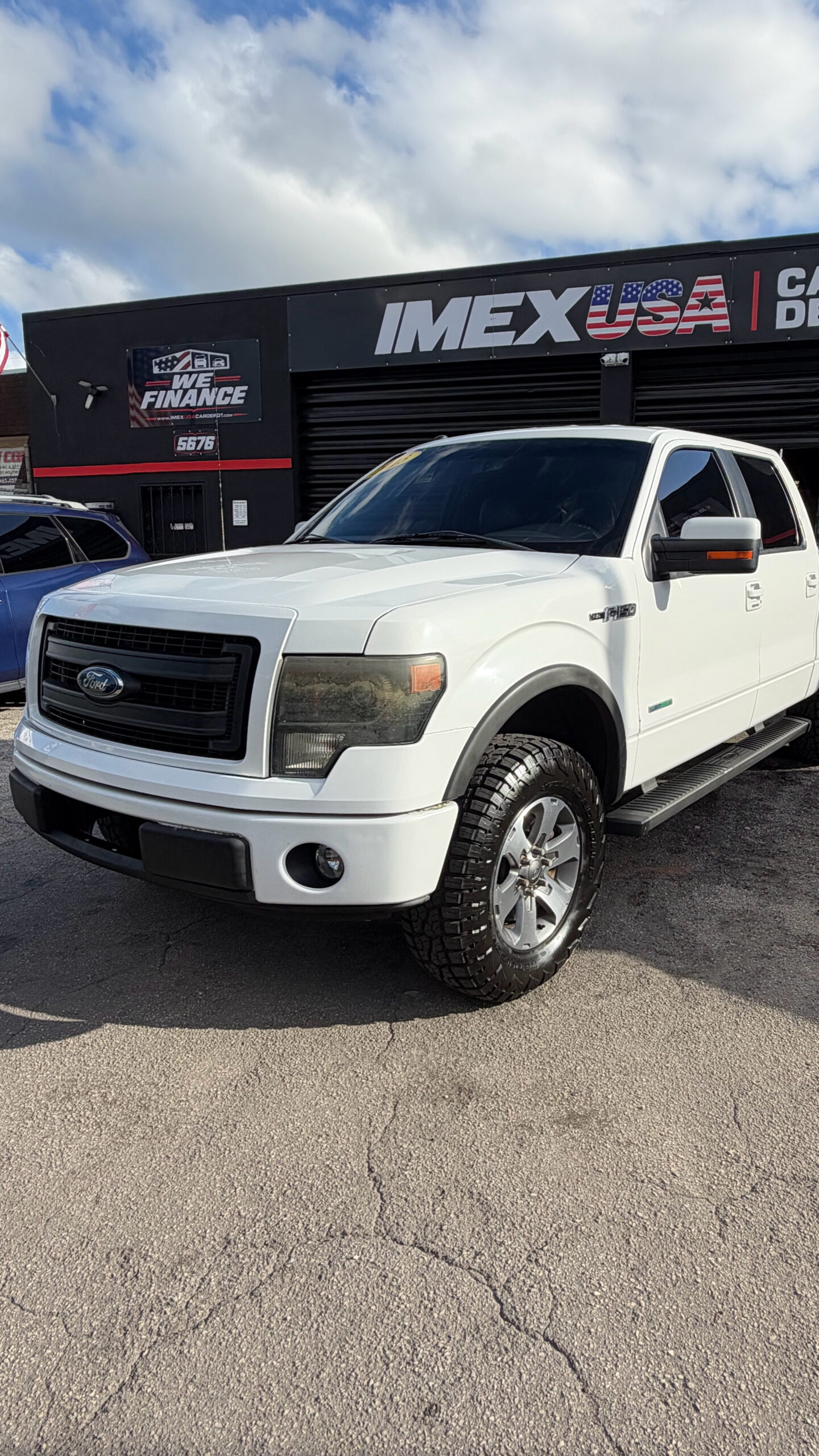 Ford F150 SuperCrew Cab FX4 2013 White