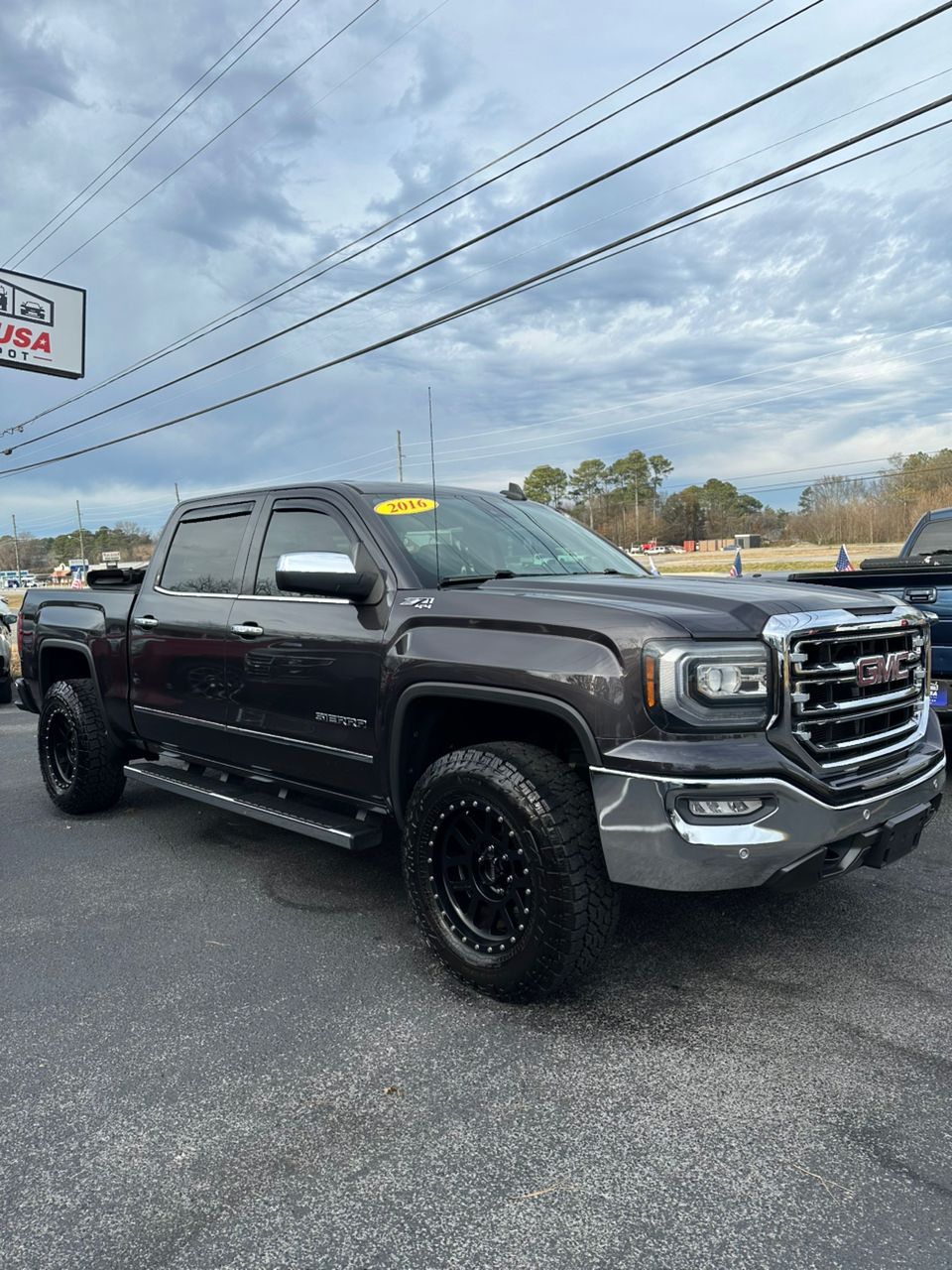 
								GMC Sierra 1500 SLT 2016 Gray full									