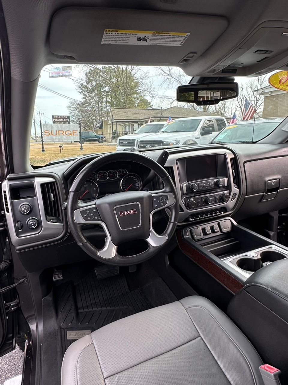 
								GMC Sierra 1500 SLT 2016 Gray full									