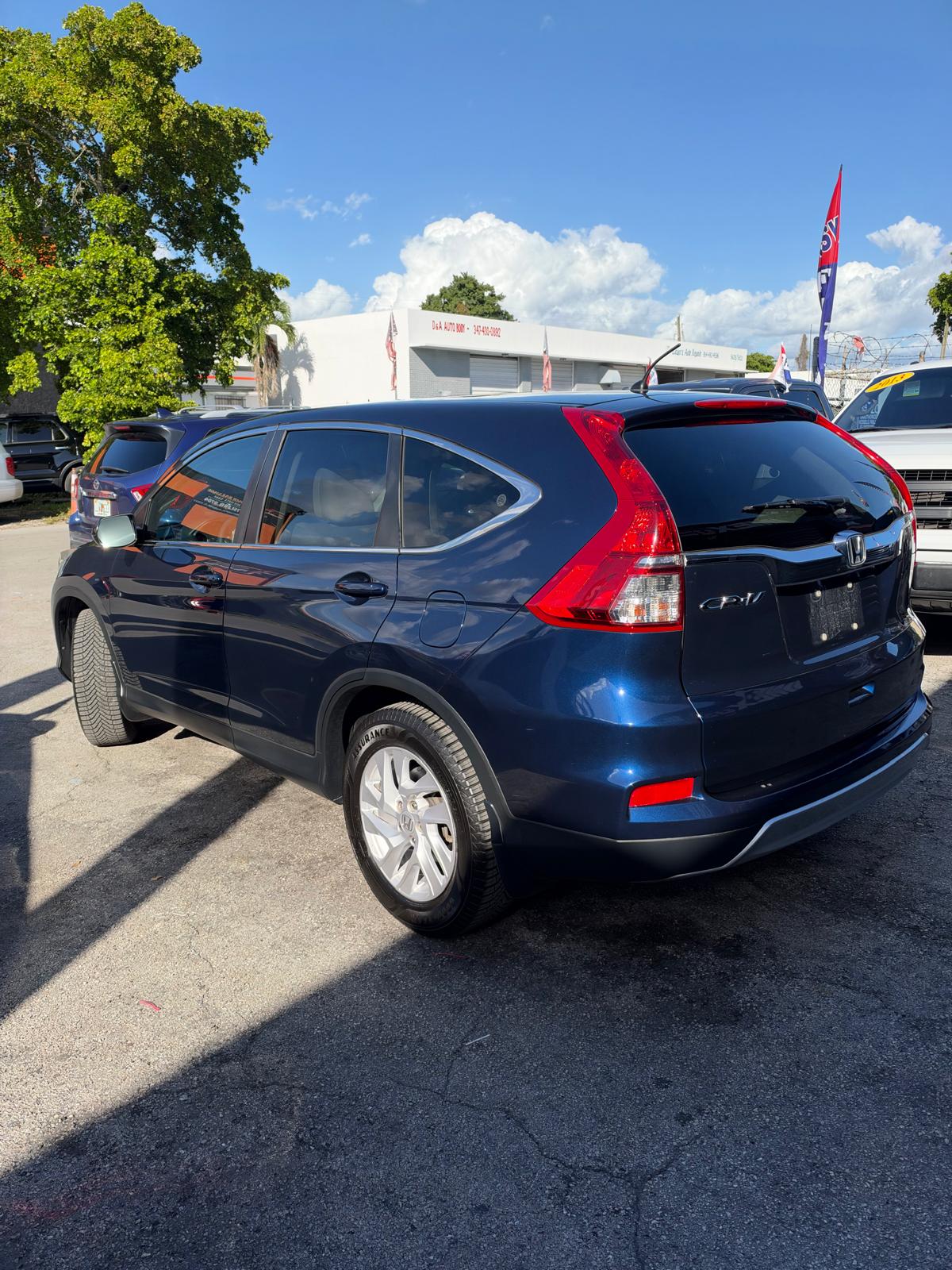 
								Honda CR-V EX Sport 2015 Blue full									