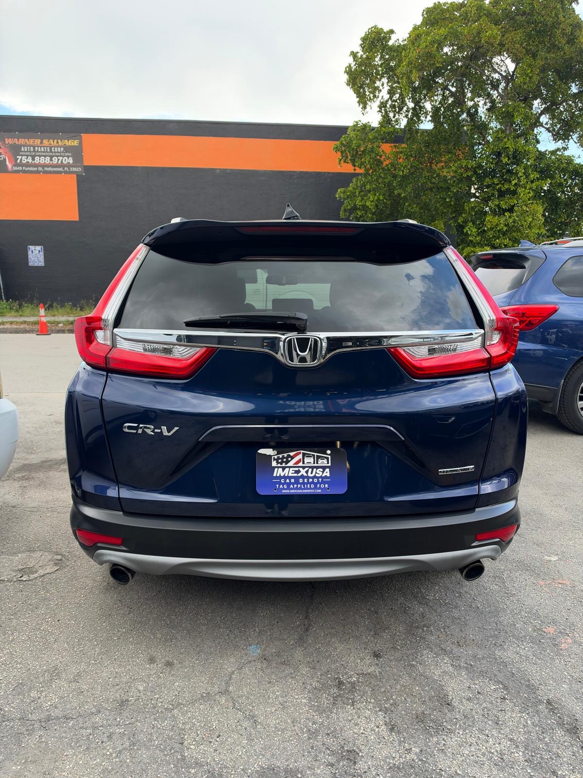 
								Honda CR-V Touring Sport 2017 Blue full									