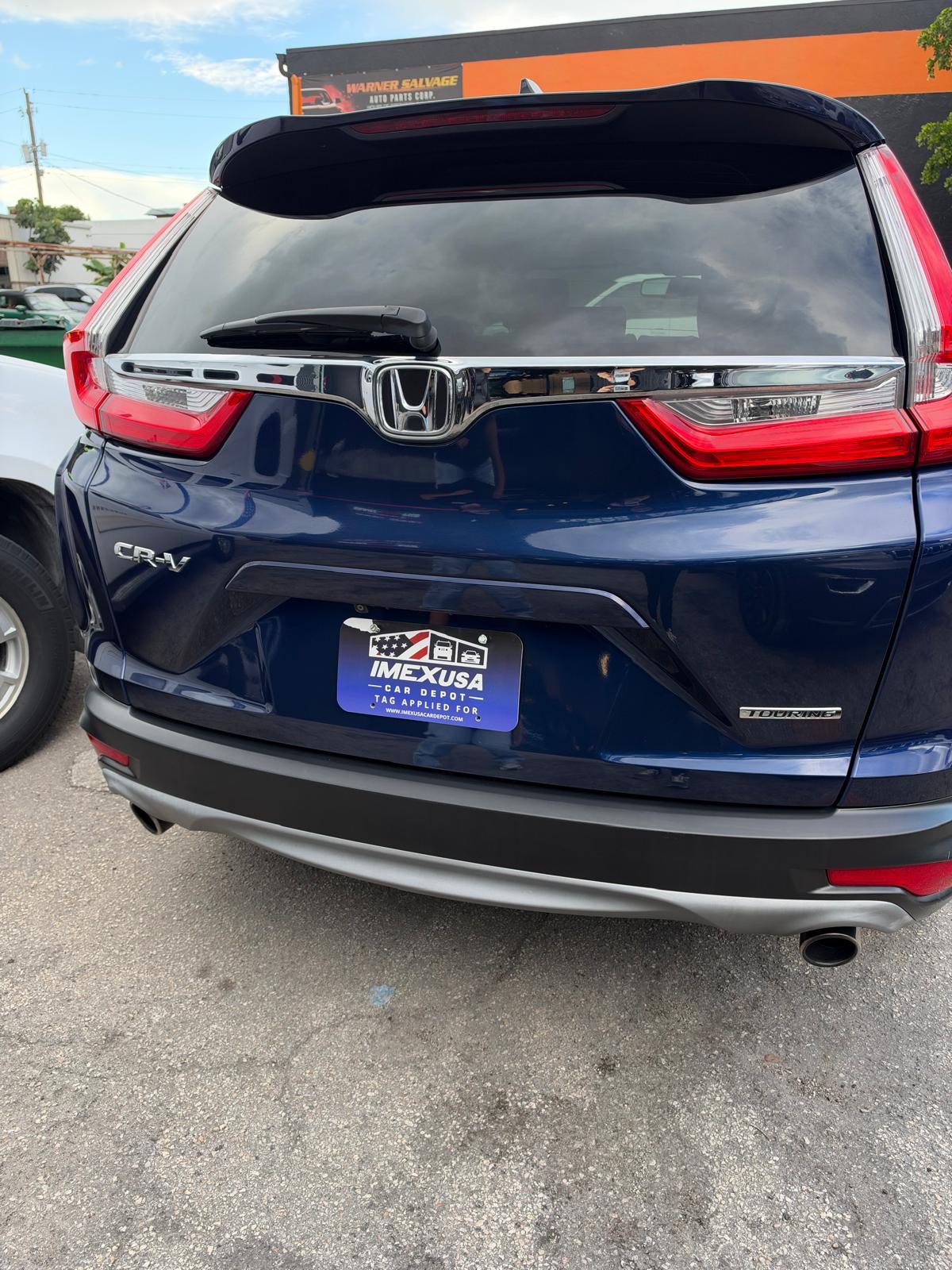 
								Honda CR-V Touring Sport 2017 Blue full									