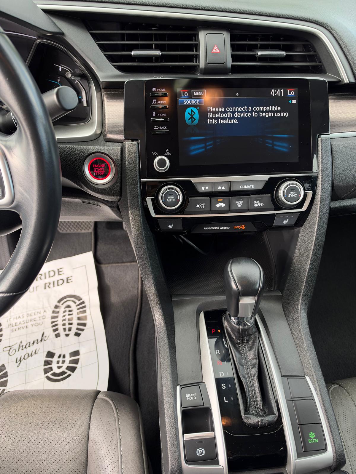 
								Honda Civic EX-L Gray 2019 full									