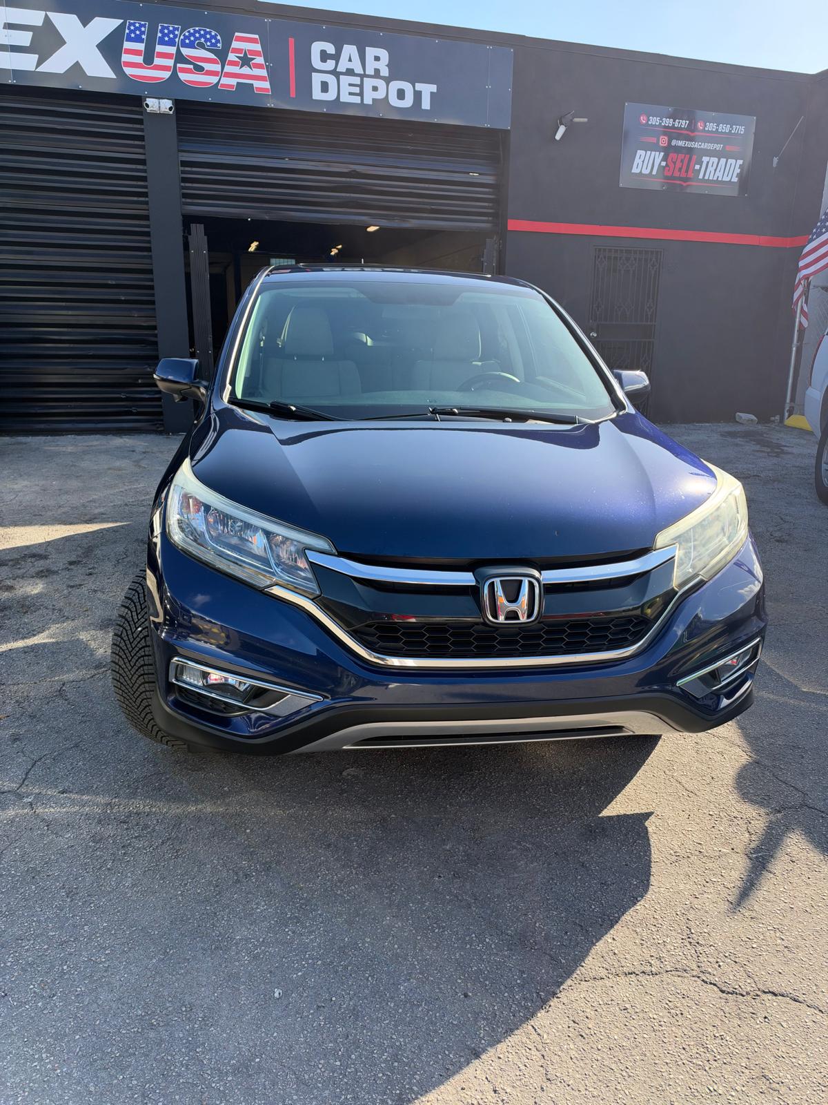 
								Honda CR-V EX Sport 2015 Blue full									